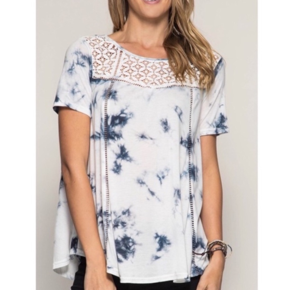 Blue Tie Dye T-Shirt